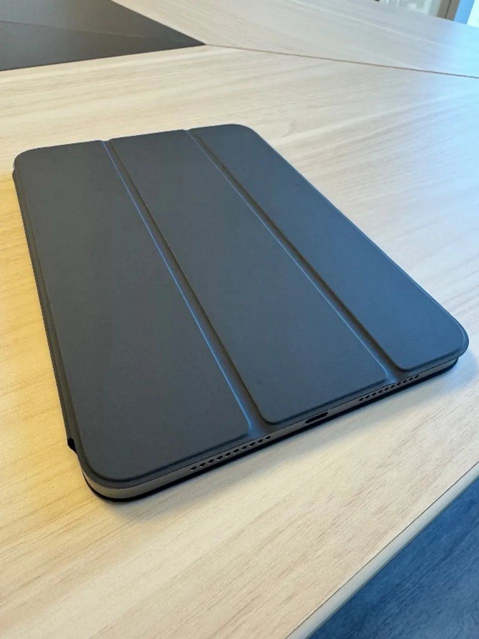 iPad mini 7 A17 Pro 128GB Wi-Fi, bateria 99%, com capa Apple - Foto 2
