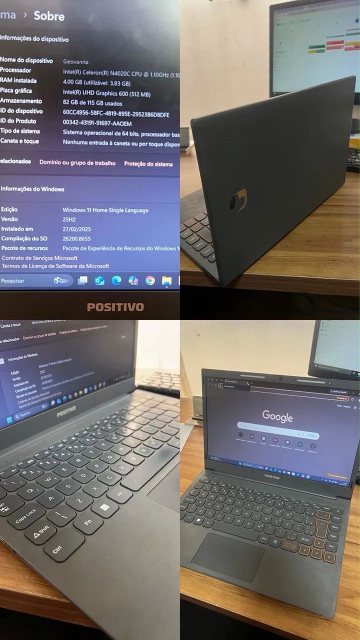 NOTEBOOK POSITIVO - Foto 3
