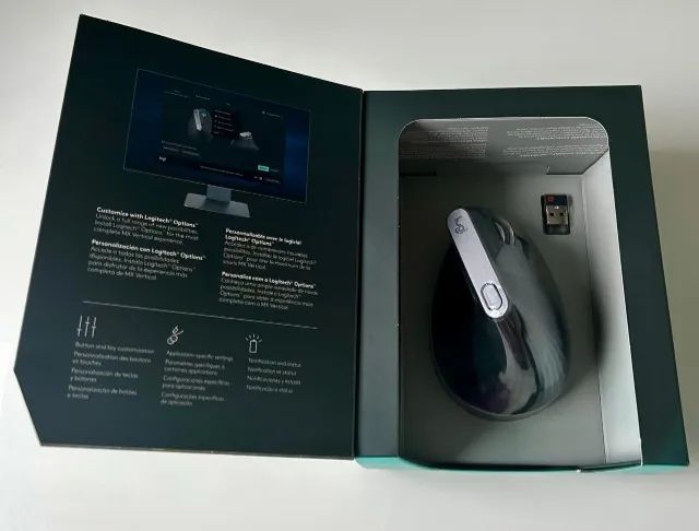 Mouse Logitech MX Vertical  - Foto 5