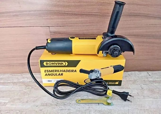 Esmerilhadeira Angular 710W - Ideal para Cortes e Desbastes
