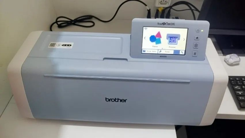 Maquina De Corte Scanncut Sdx225 Brother Branco - Foto 3