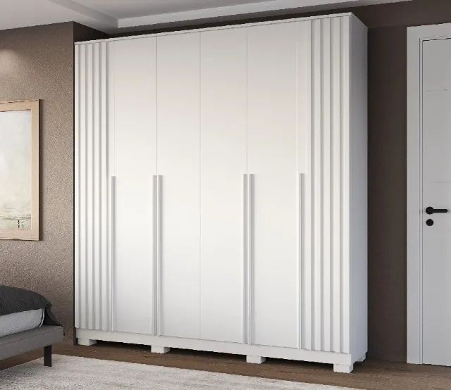Guarda Roupa 6 Portas Jamile, 100% MDF - ACP