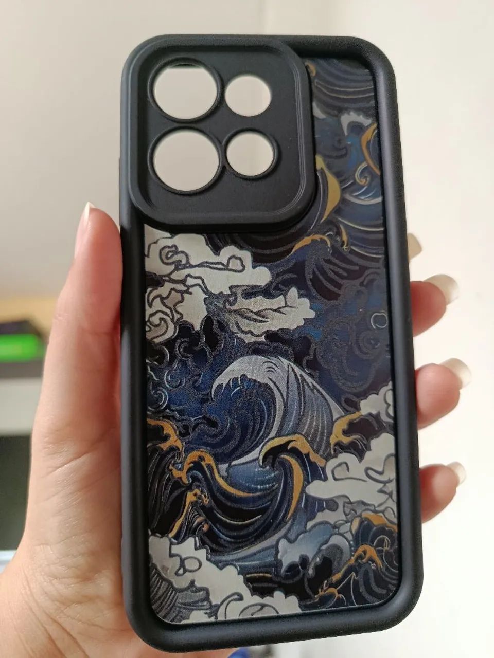 Capinha Moto Edge 50 Neo estilo japonês  - Foto 2