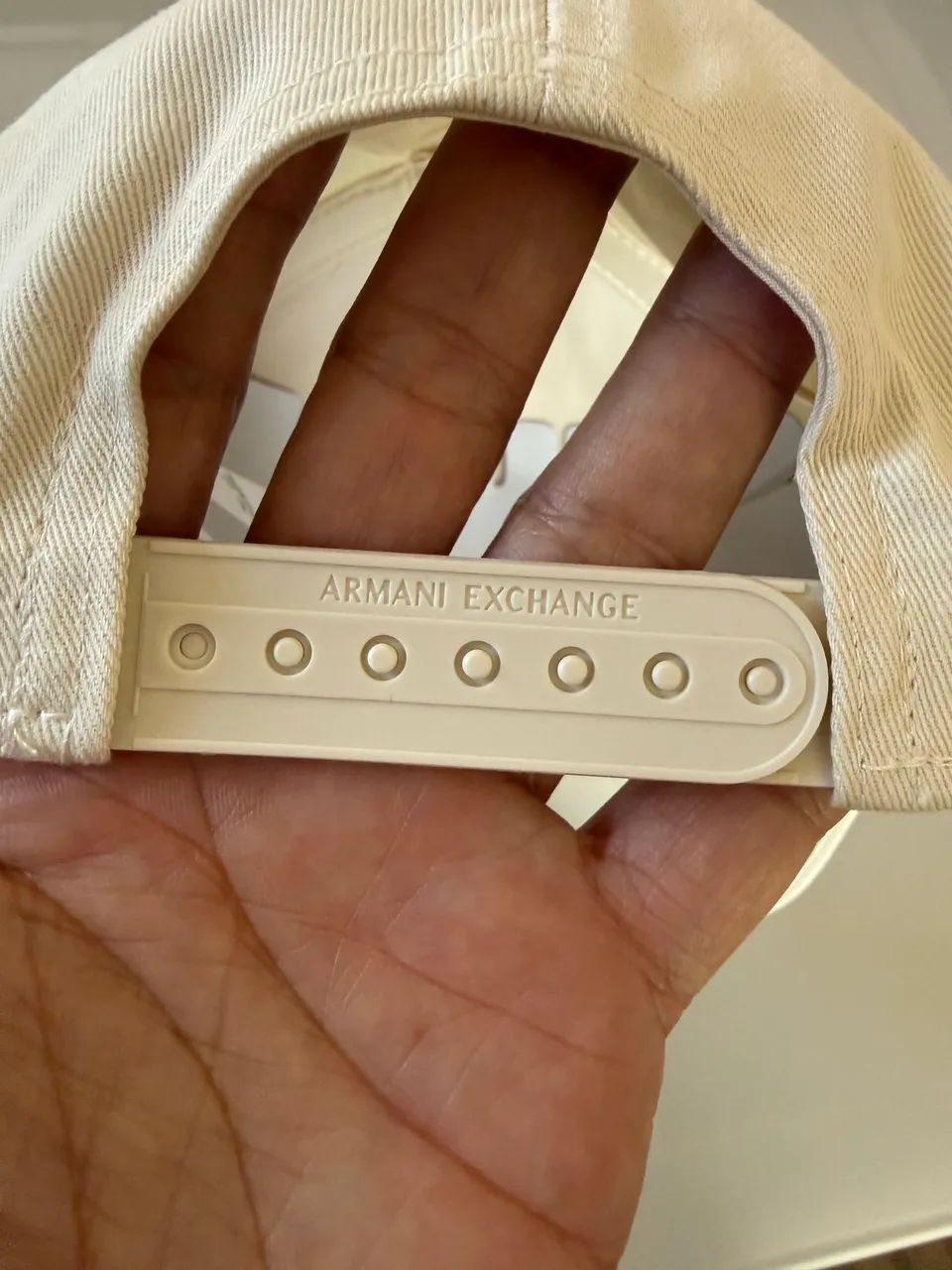 Boné Armani exchange original off white - Foto 4