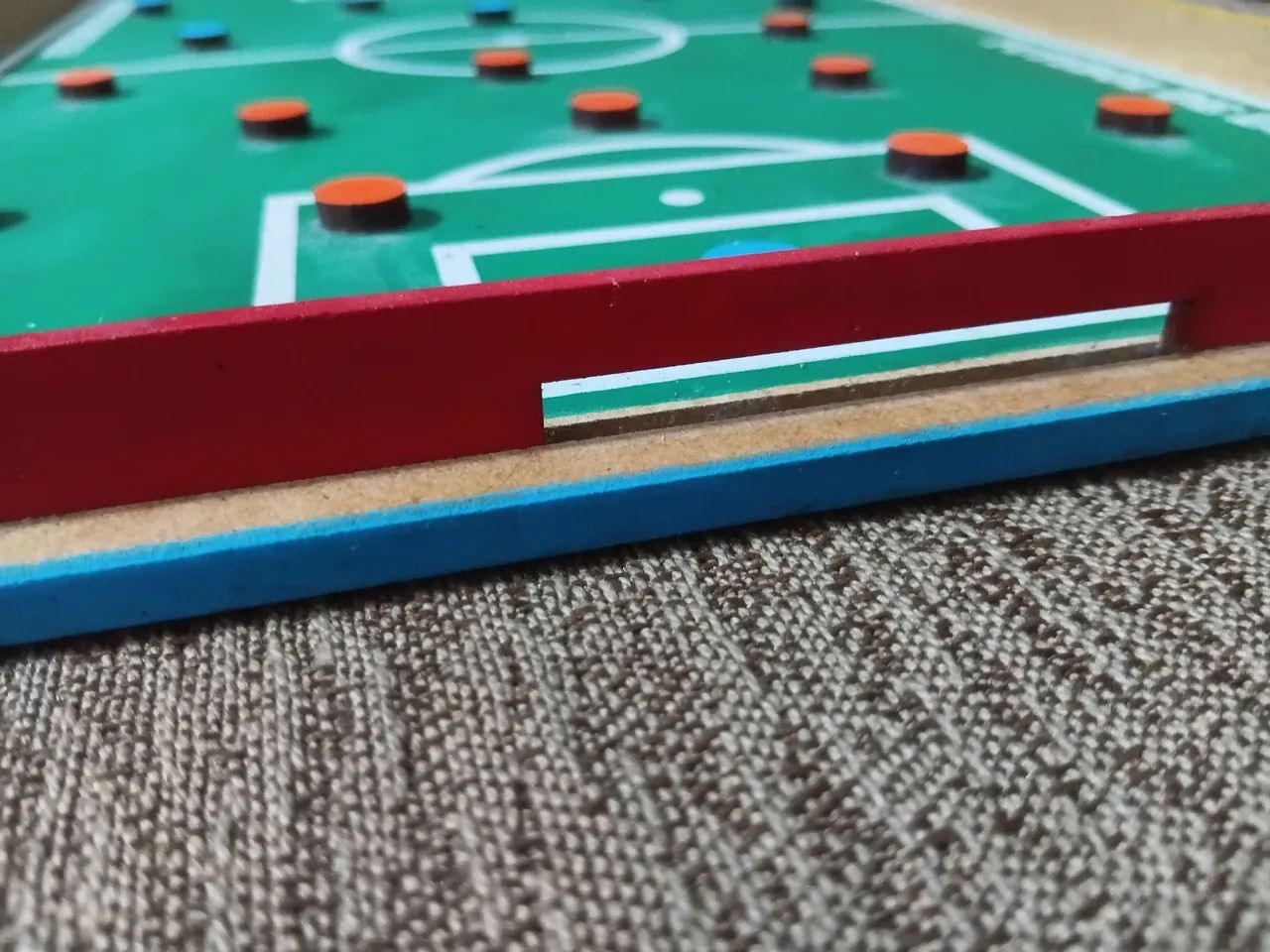 futebol de dedo dedobol peteleco madeira - Foto 2