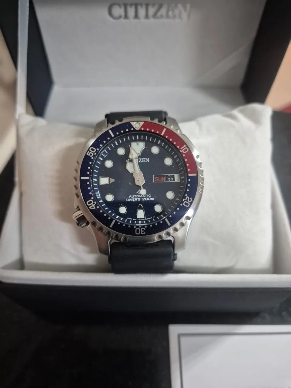 Relógio Citizen NY0086-16L Promaster Pepsi Automático