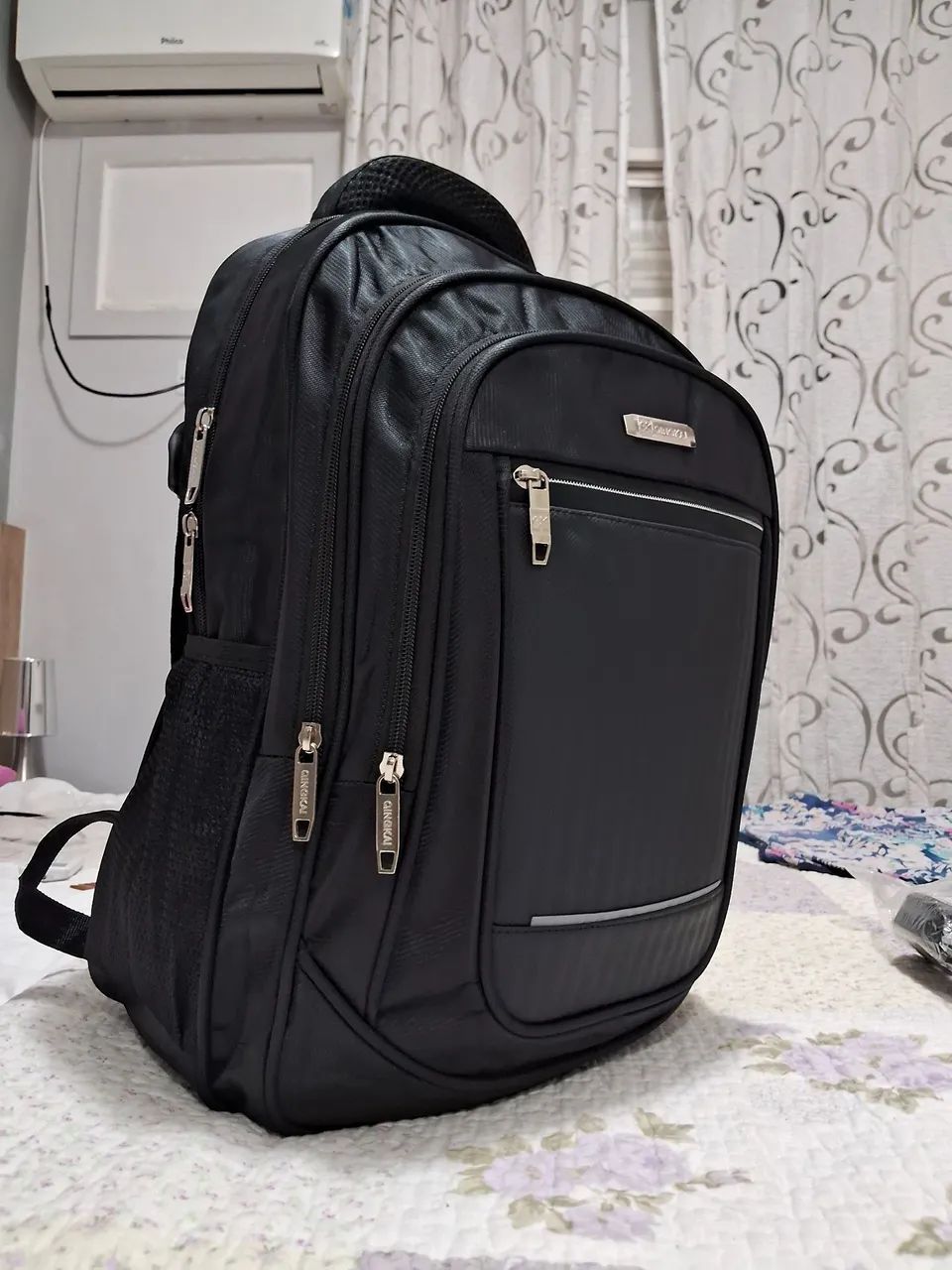 Mochila Escolar Resistente Impermeável 4 Bolsos