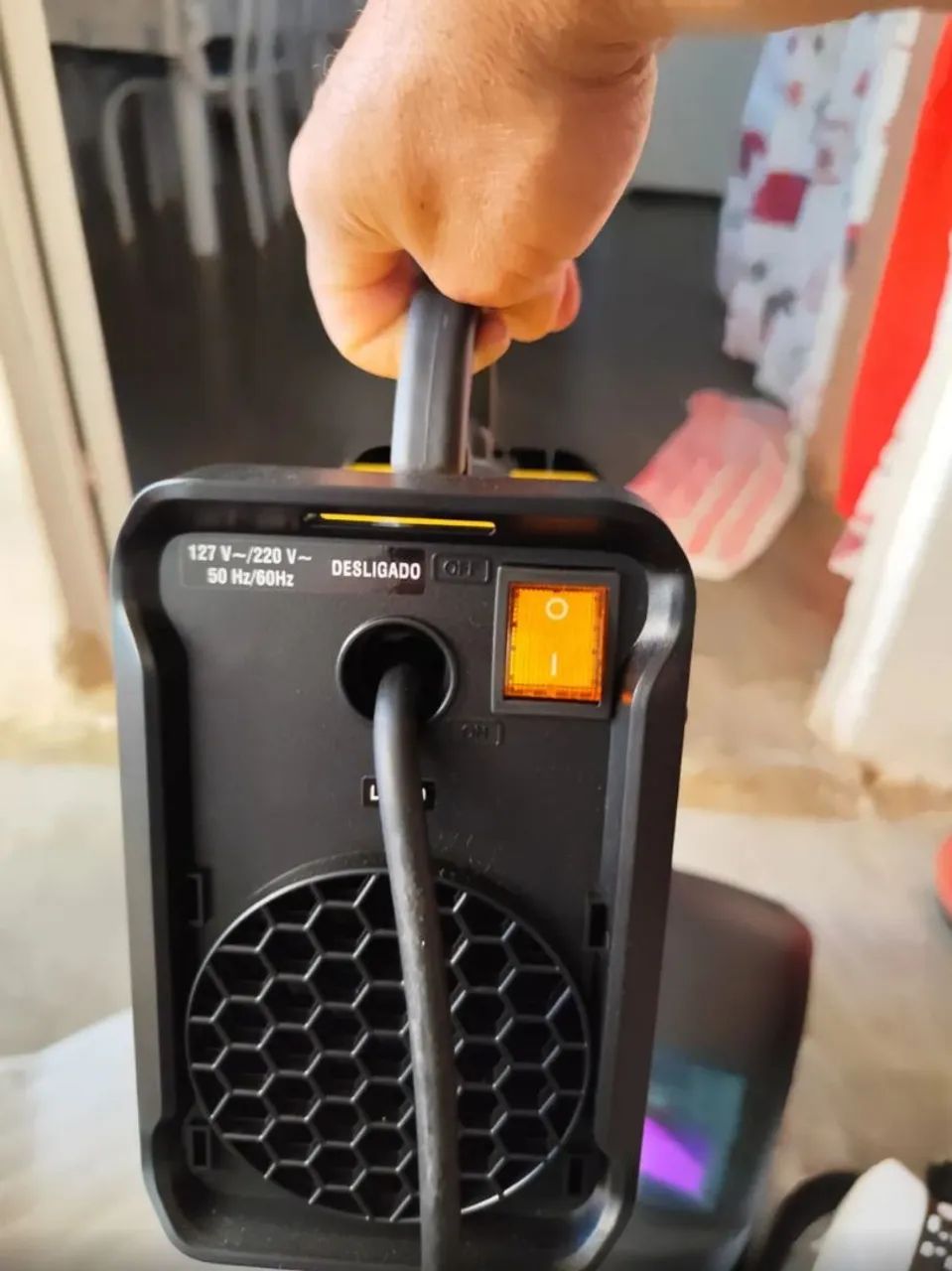 Máquina de Solda Vonder RIV 124 Bivolt Nova Eletrodo e TIG Profissional - Foto 4