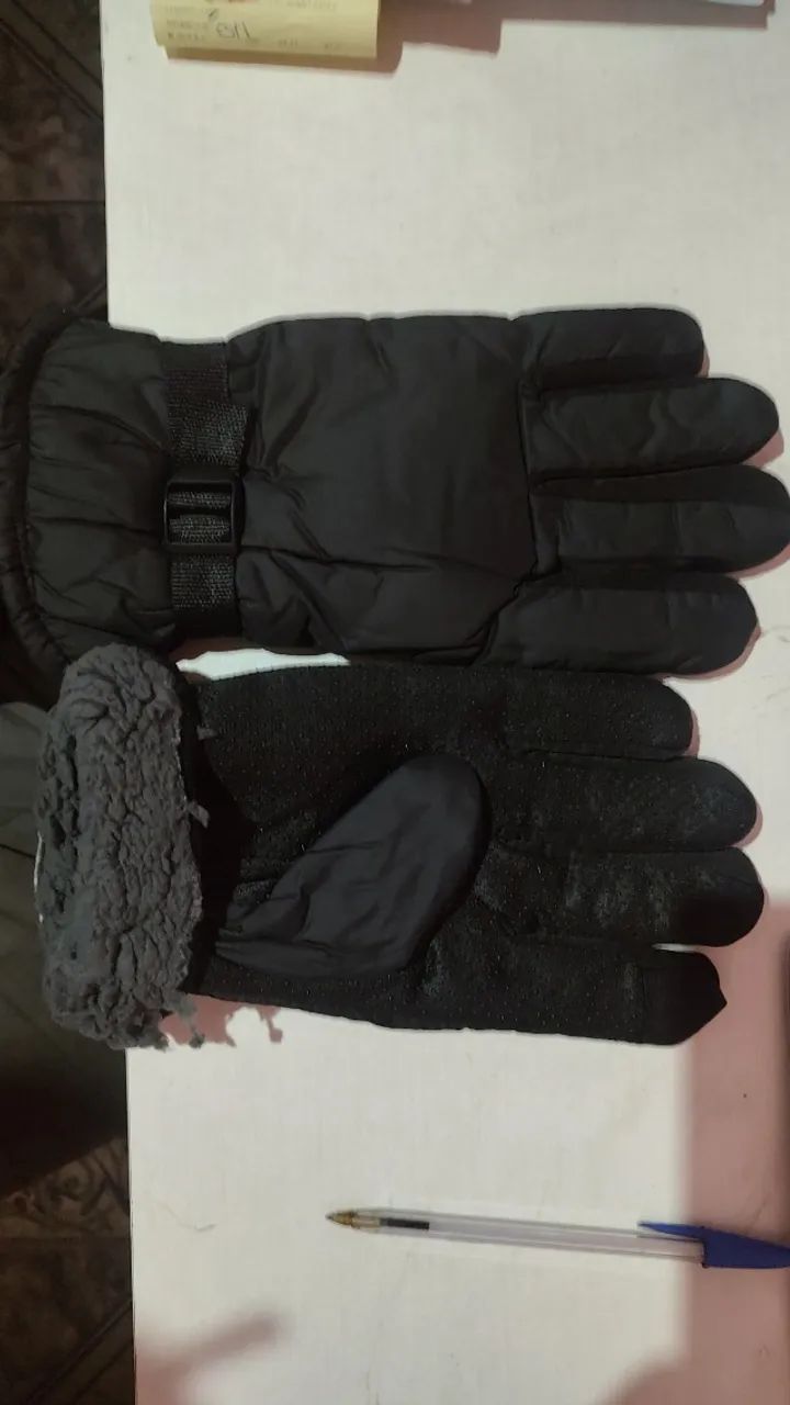 Luva forrada para frio intenso com função touch - Foto 2