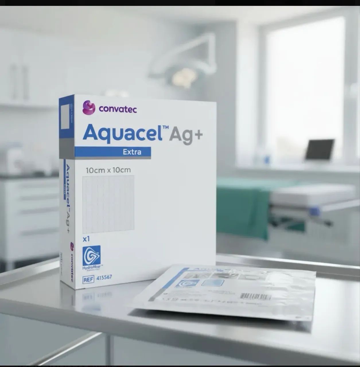 Aquacel Agt Extra 10x10cm (unidade) - Convatec - Foto 4