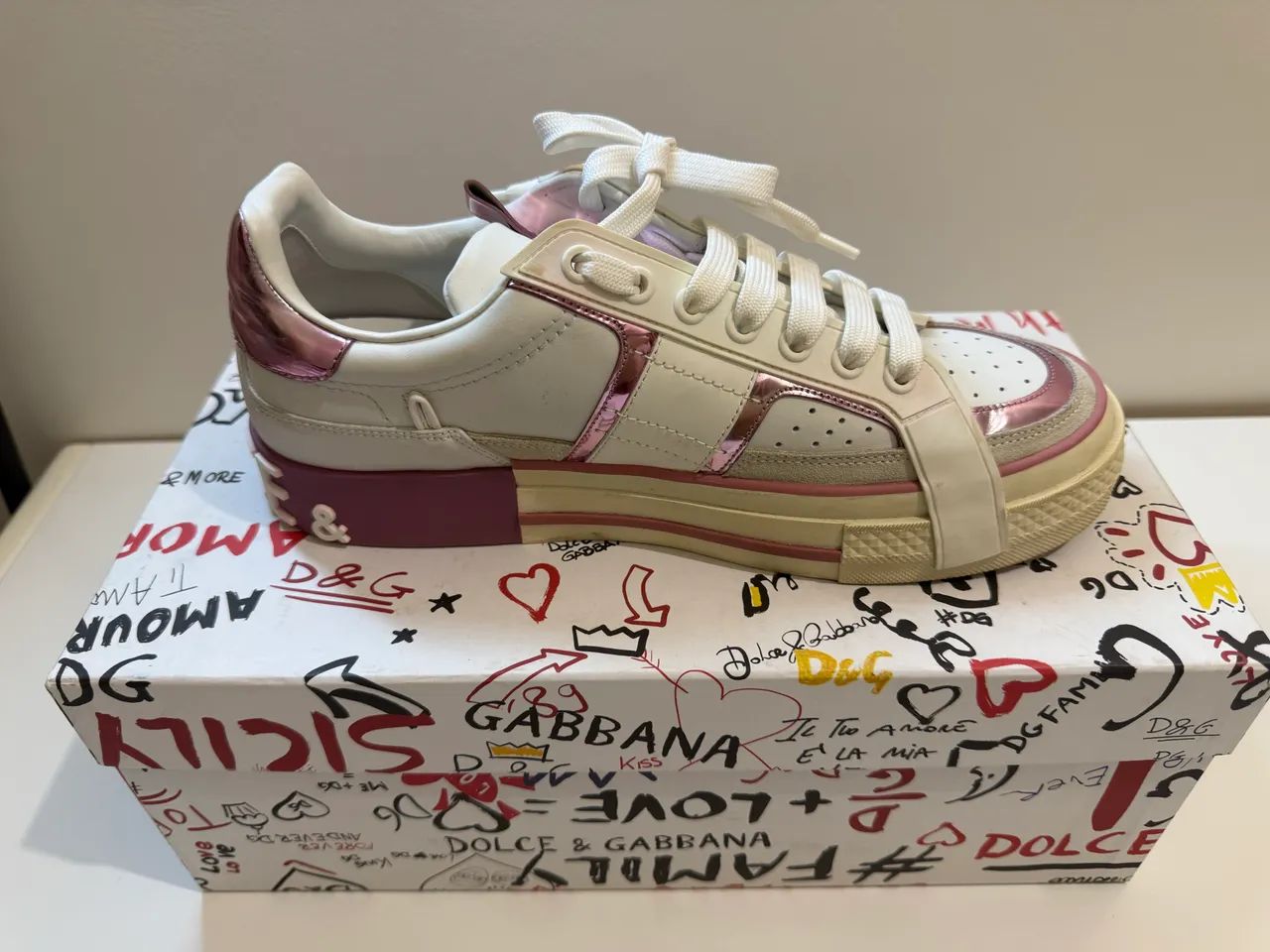 Tênis Dolce $ Gabbana Original  - Foto 5