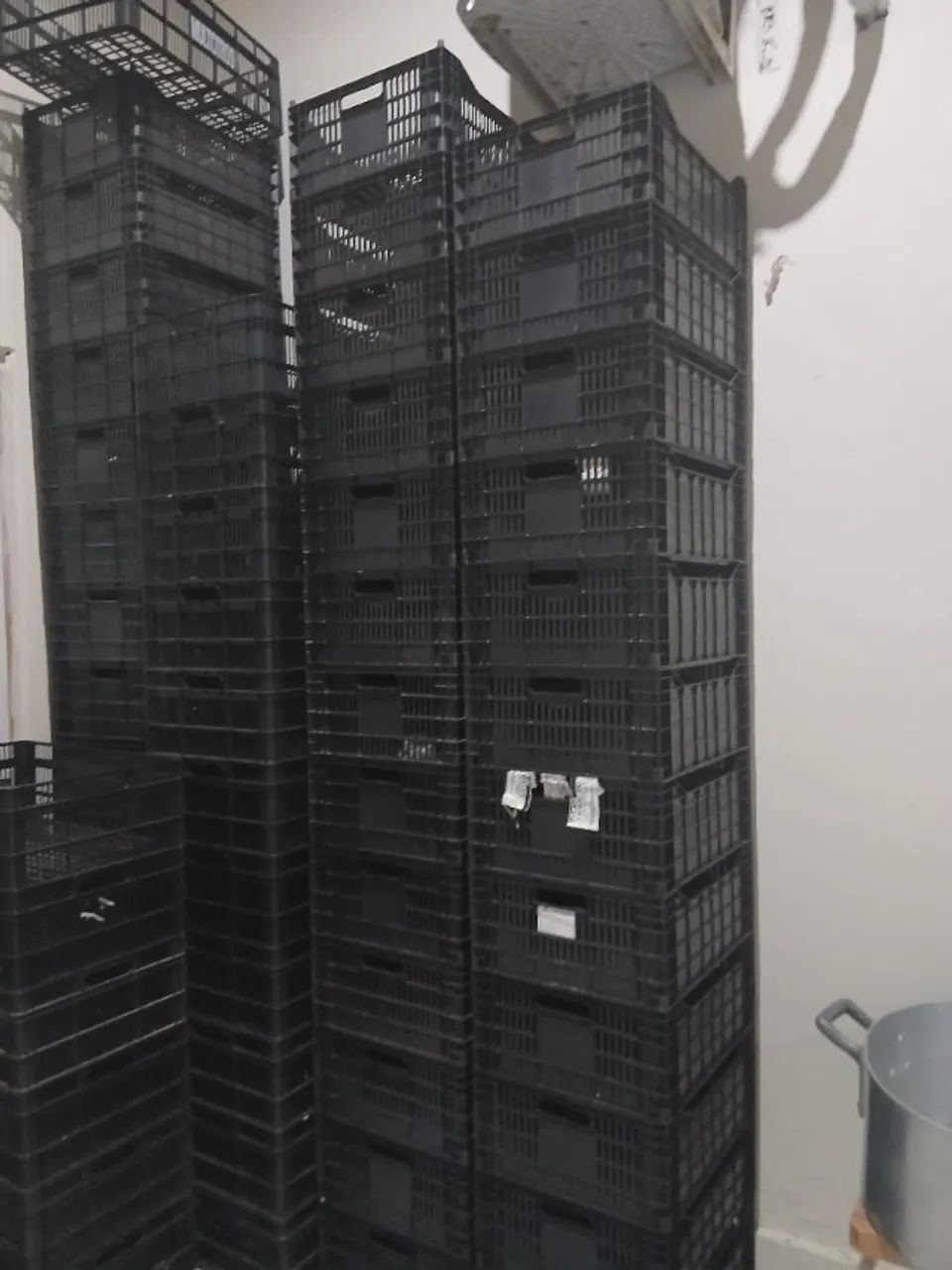 Lote de Caixas Plásticas para Hortifrúti - Foto 3