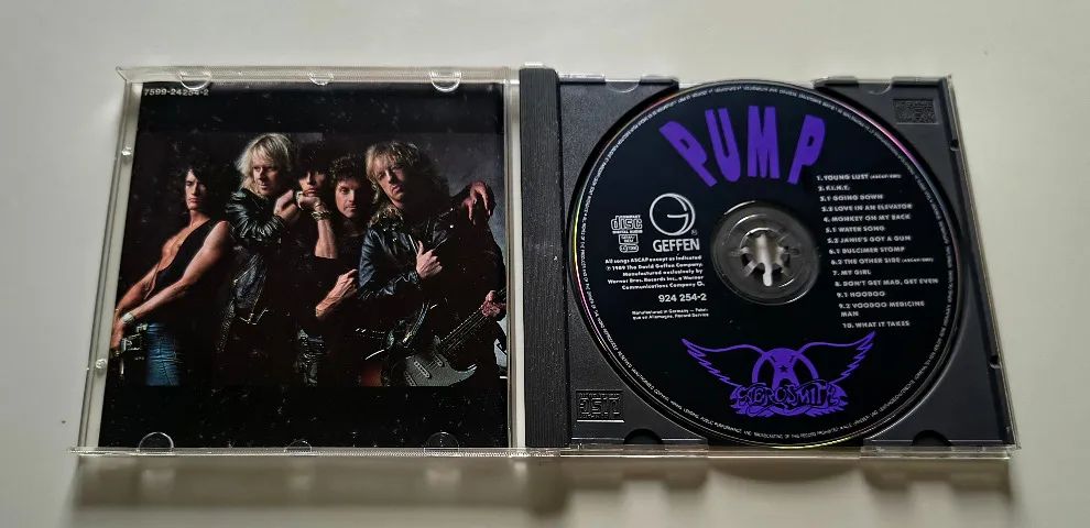 CD Aerosmith - Pump - Geffen - Made in Germany - Foto 3