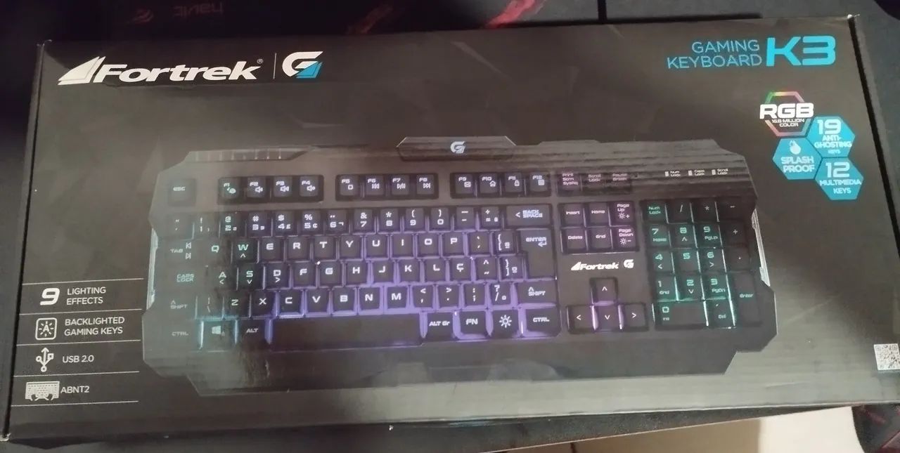 Teclado gamer rgb fortrek - Foto 4