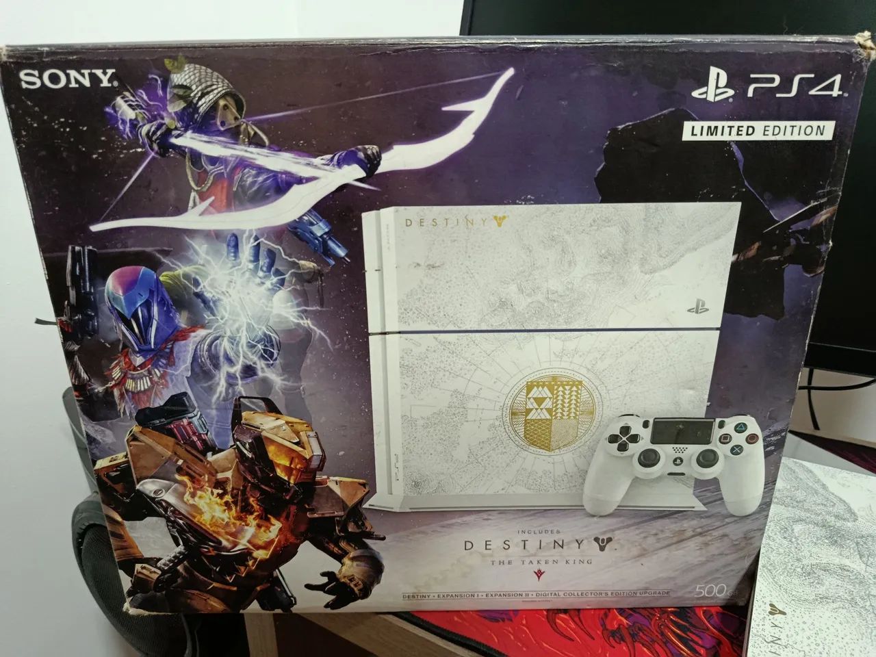 PS4 - edição destiny + jogos