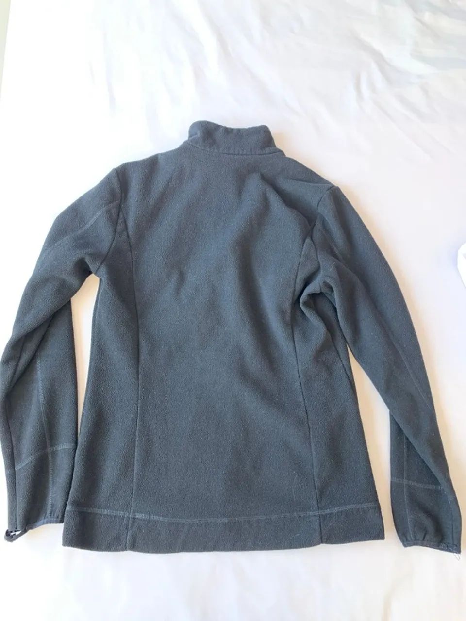 Casaco Fleece Feminino Quechua Preto - Decathlon  - Foto 3