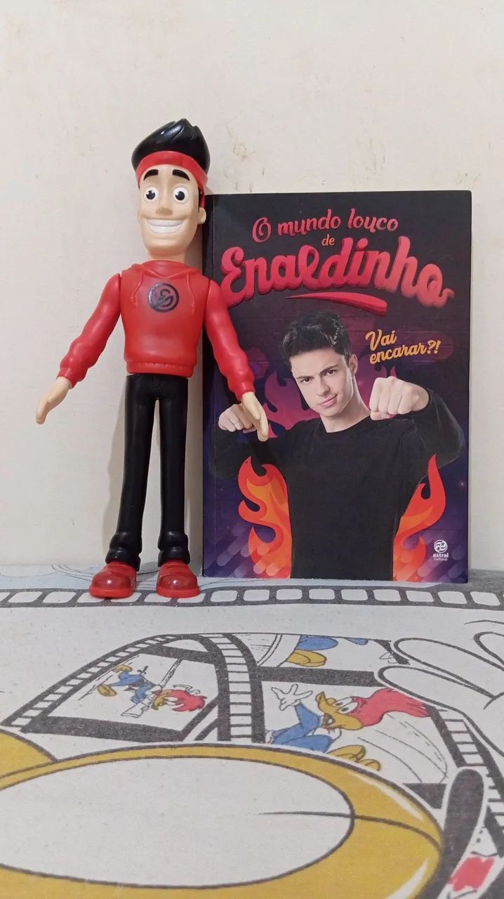 Boneco é Livro do Enaldinho. - Foto 4