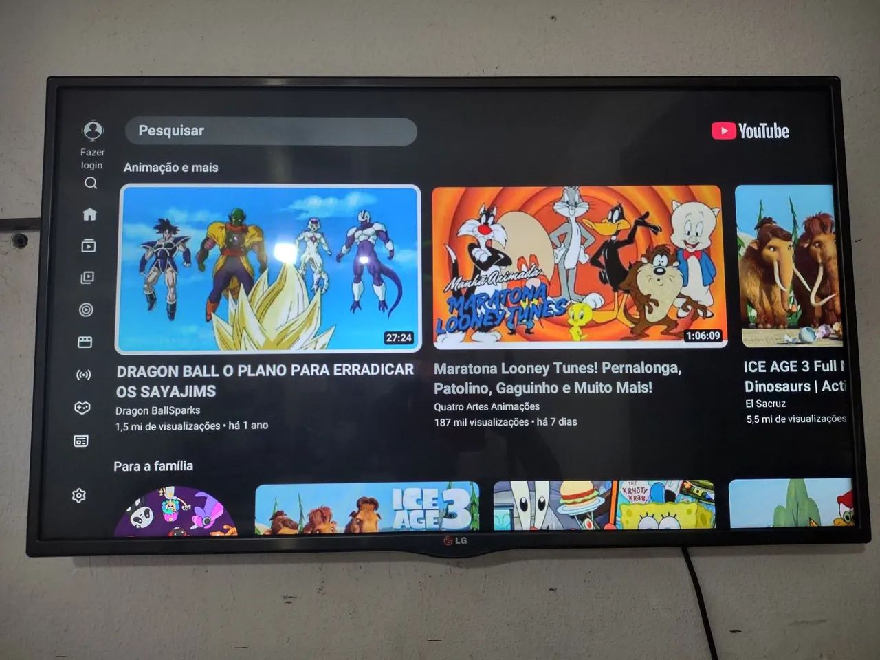 Tv Smart LG 42 polegadas funcionando perfeitamente. - Foto 3