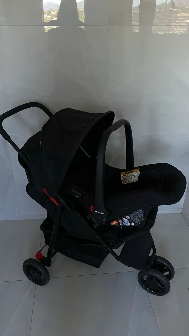 Carrinho com bebê conforto  - Foto 2