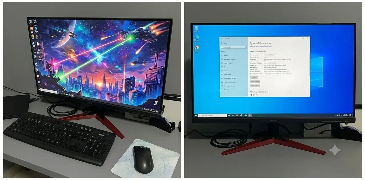 Monitor Acer 165hz 27Pol