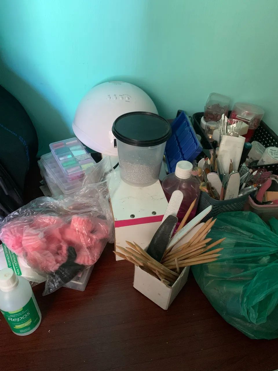 Kit completo de unha em gel 