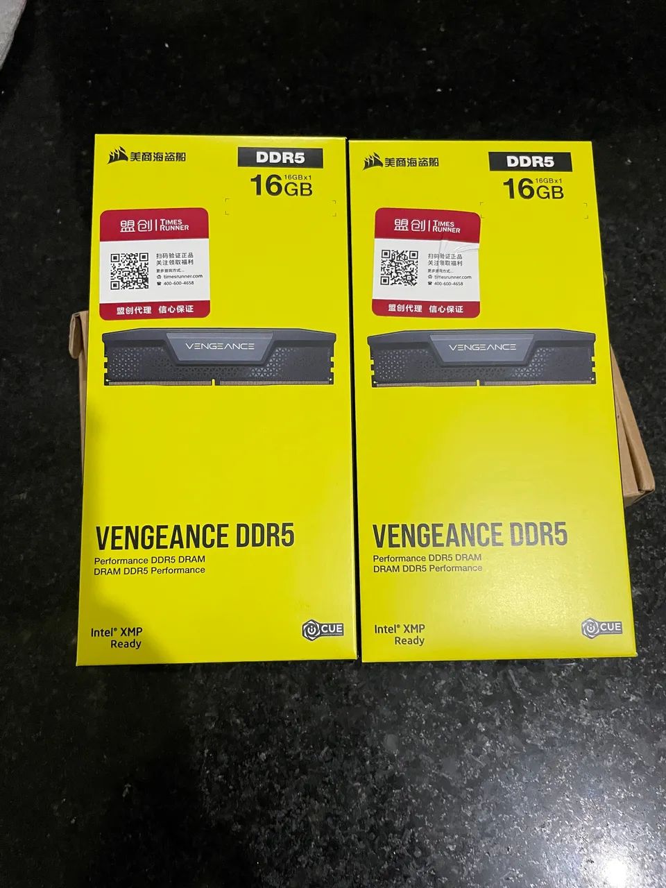 Memória DDR5 Corsair Vengeance, 32GB (2x16GB), 6000MHz - Memória