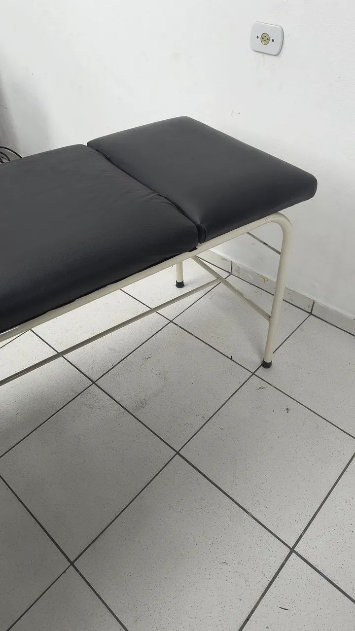 Maca Tubular Com Cabeceira Regulável  + Escada  - Foto 3