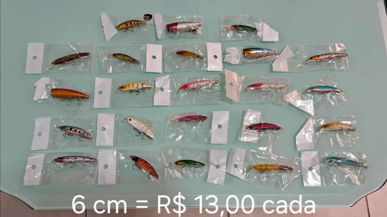 Iscas Artificiais para Pescaria em Aracaju de 10 a 17 reais cada - Foto 4