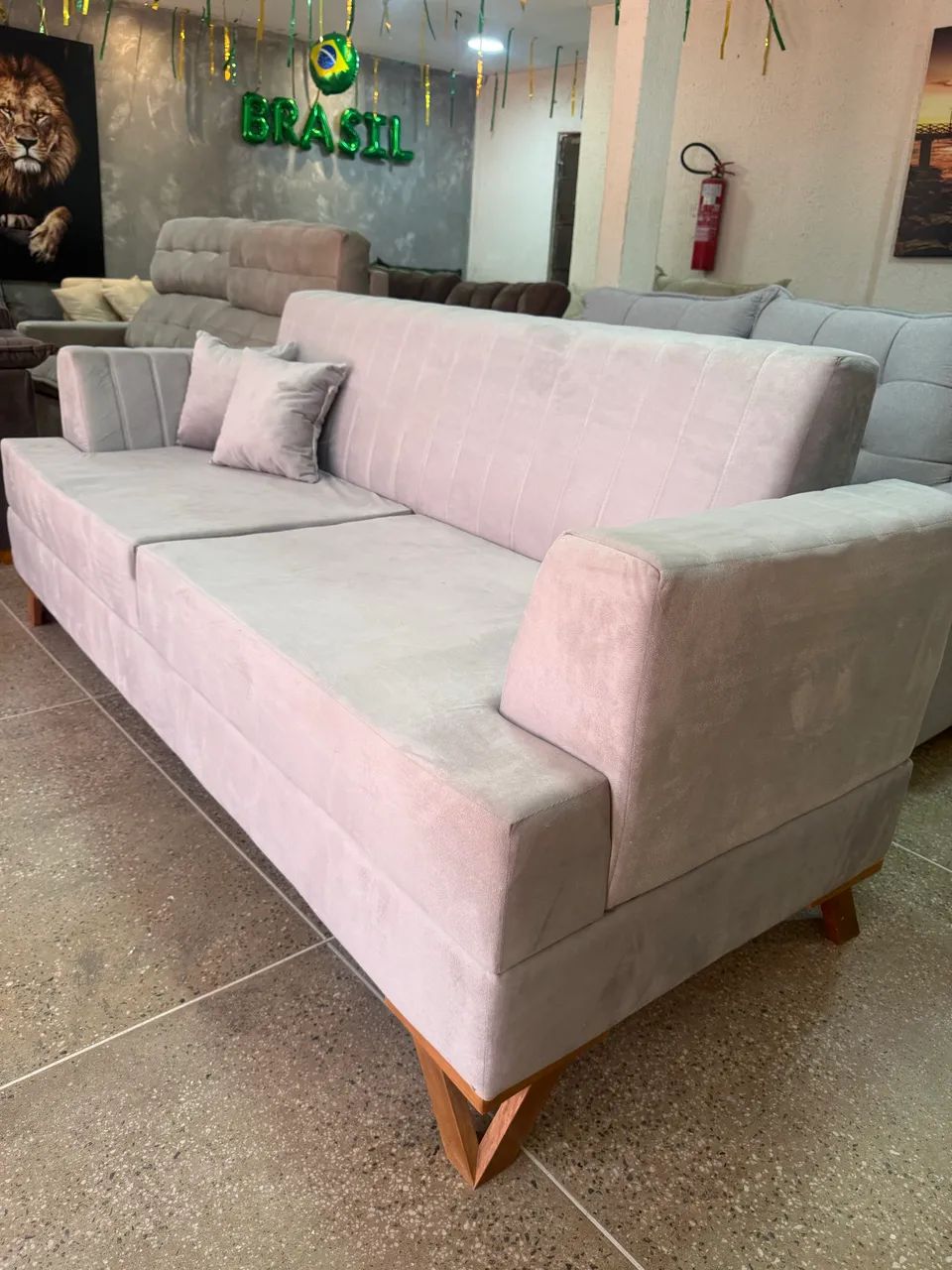 Sofá Canadá luxo novo e embalado disponível  - Foto 2
