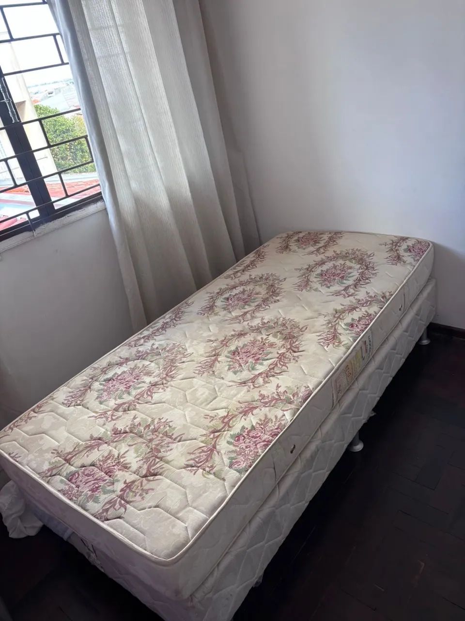 Cama solteiro com colchão de espuma  - Foto 3