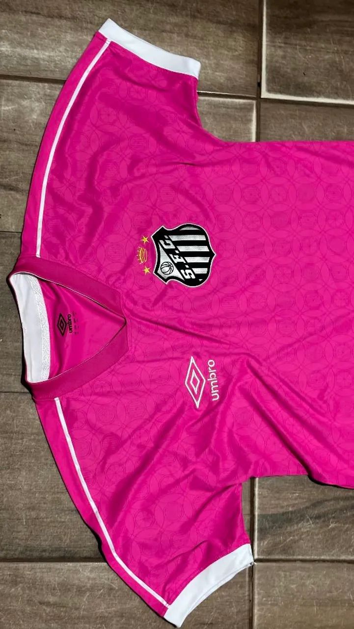 Camisa Santos Outubro Rosa 2023 - Foto 2