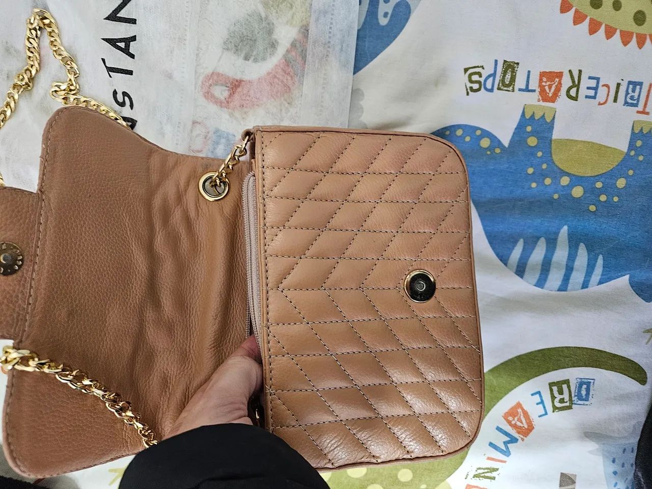 Bolsa couro legitimo nude - Foto 4