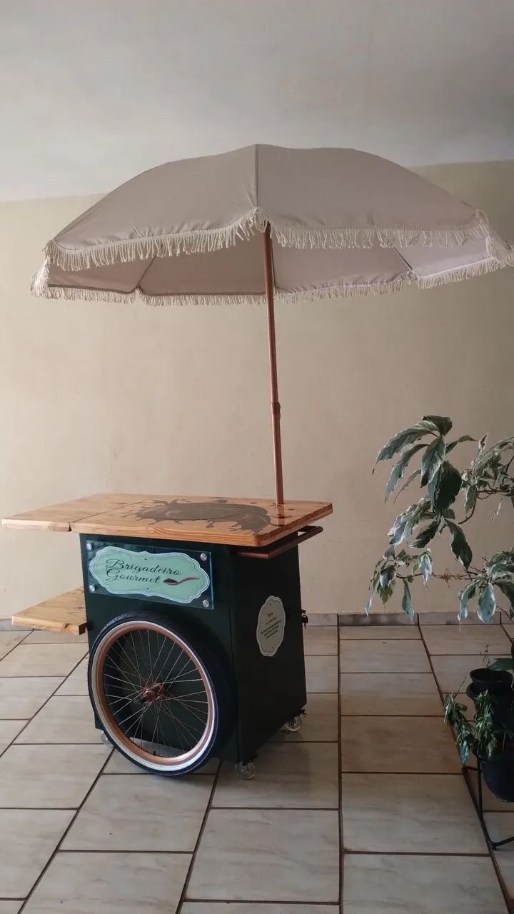 Carrinho gourmet para festas