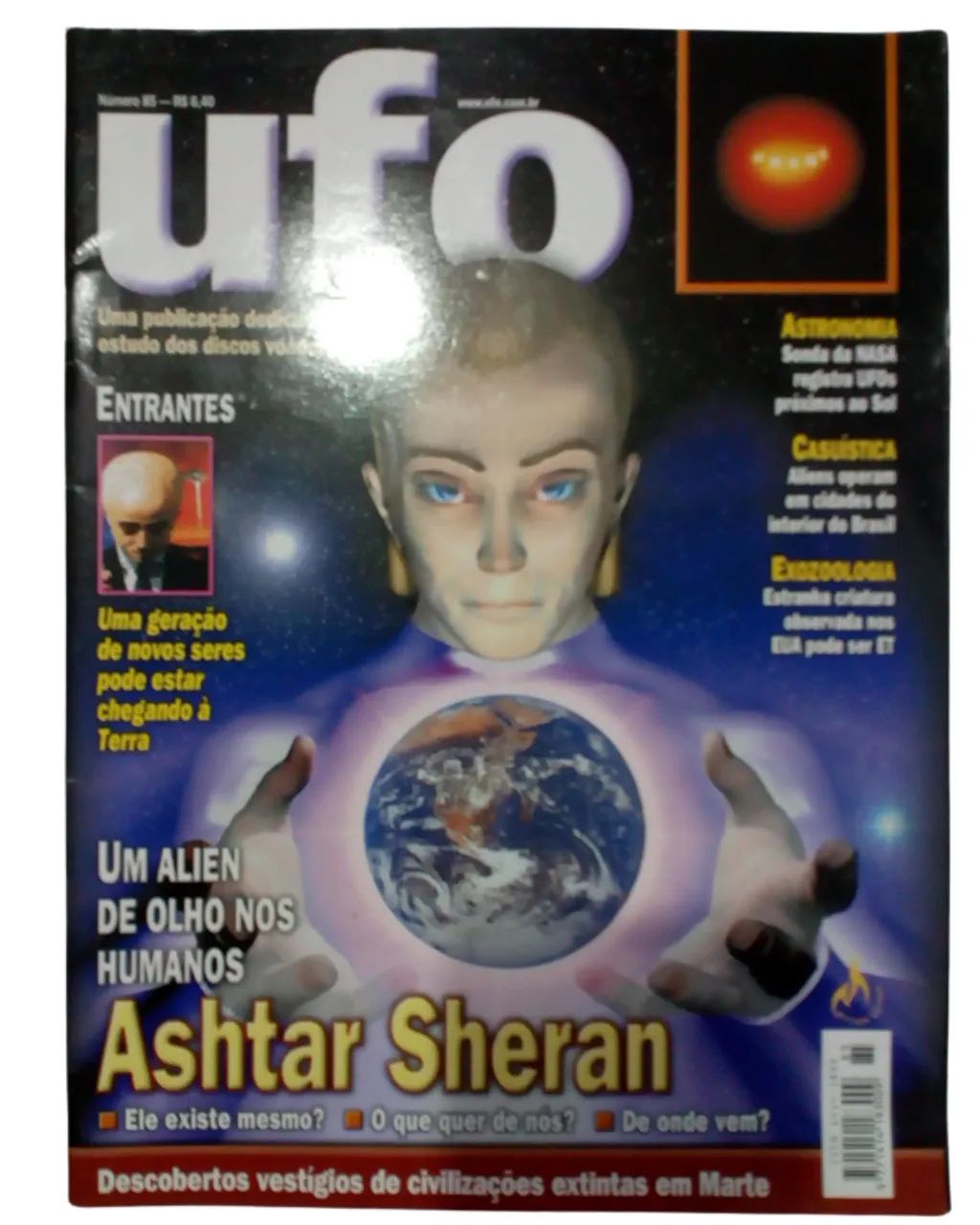 Lote com 5 Revistas UFO - Coleção Selecionada - Números 80 à 83 e