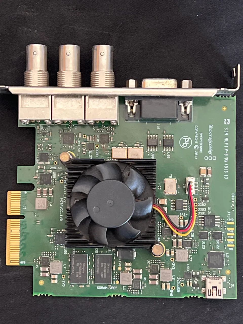 Placa de Captura Blackmagic Decklink SDI 4K