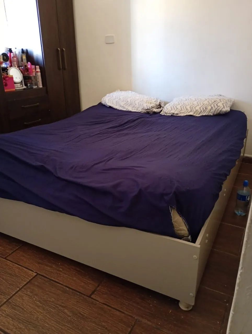 Cama Casal 193cm x 144cm Cinza - Foto 3