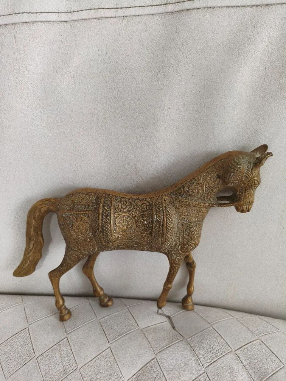 Cavalo de bronze antigo - Foto 2