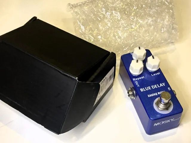 Pedal Blue Delay Mosky Clone Deep Blue Delay Mad Professor na caixa - Foto 2