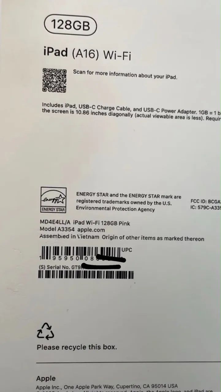 iPad rosa 128GB Wi-Fi  - Foto 2