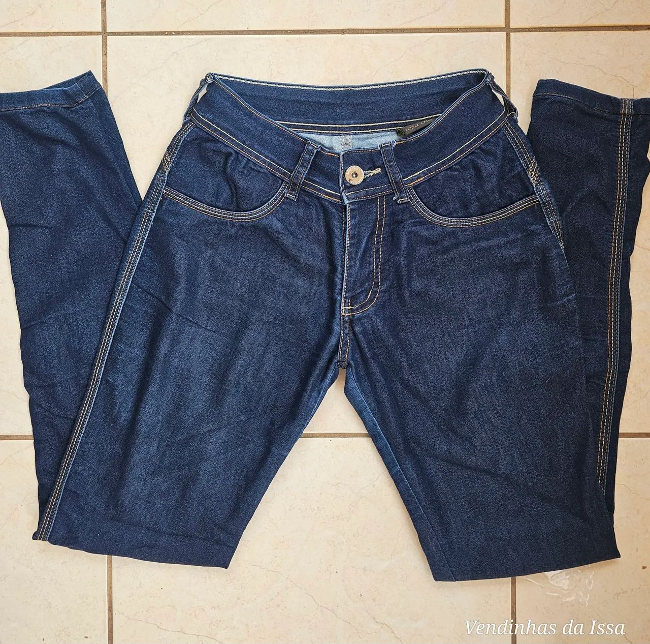 Calça Jeans Skinny Feminina Rosa Chá  - Foto 2