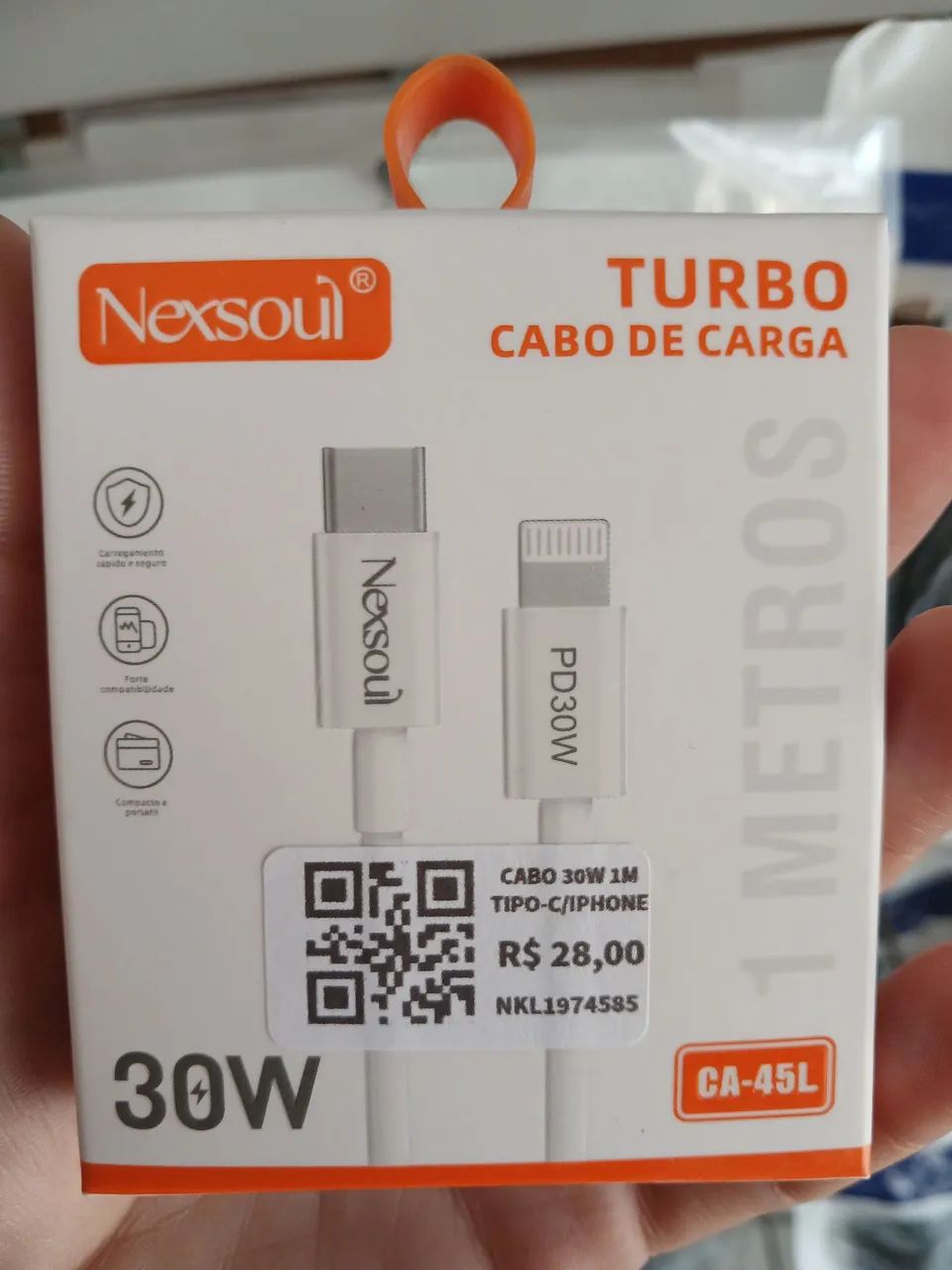 Cabo tipo-C para Iphone (30w)