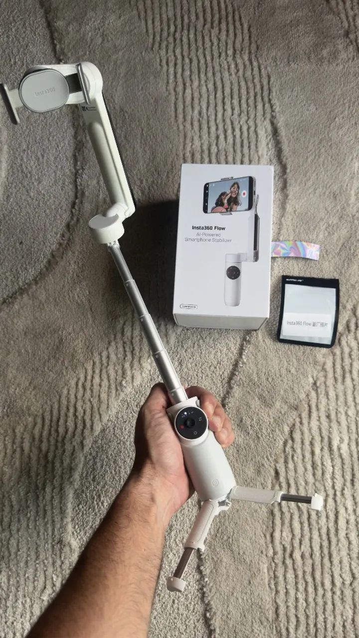 Insta360 Flow Estabilizador Gimbal Para Celular Cor Cinza (Usado)