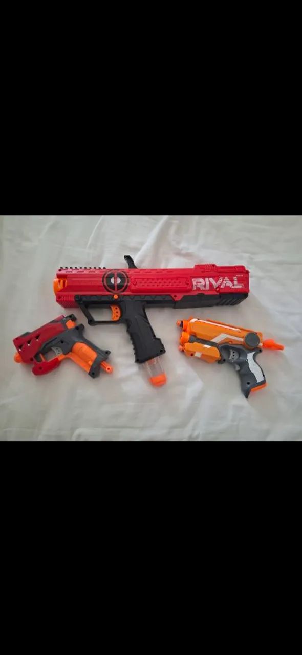 Nerf Rival Edição Limitada Deadpool, mais 2 nerfs grátis  - Foto 2