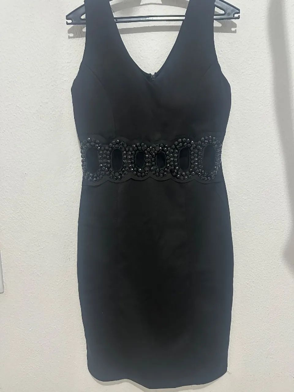 Vestido curto de festa preto 