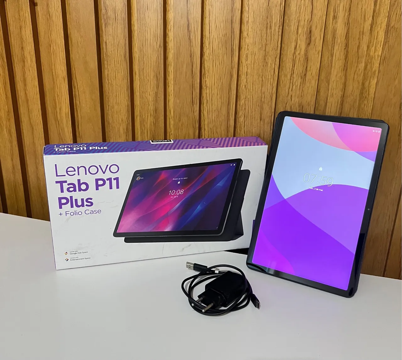 Tablet Android 14 8GB de memória RAM e 128GB novo na caixa