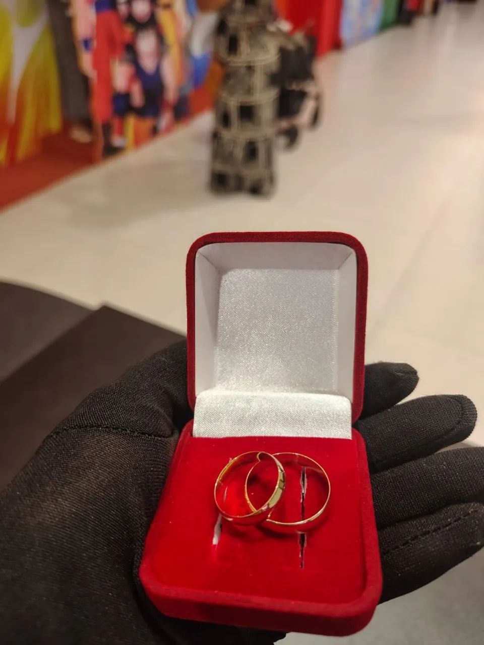Aliança em ouro 18k  - Foto 3
