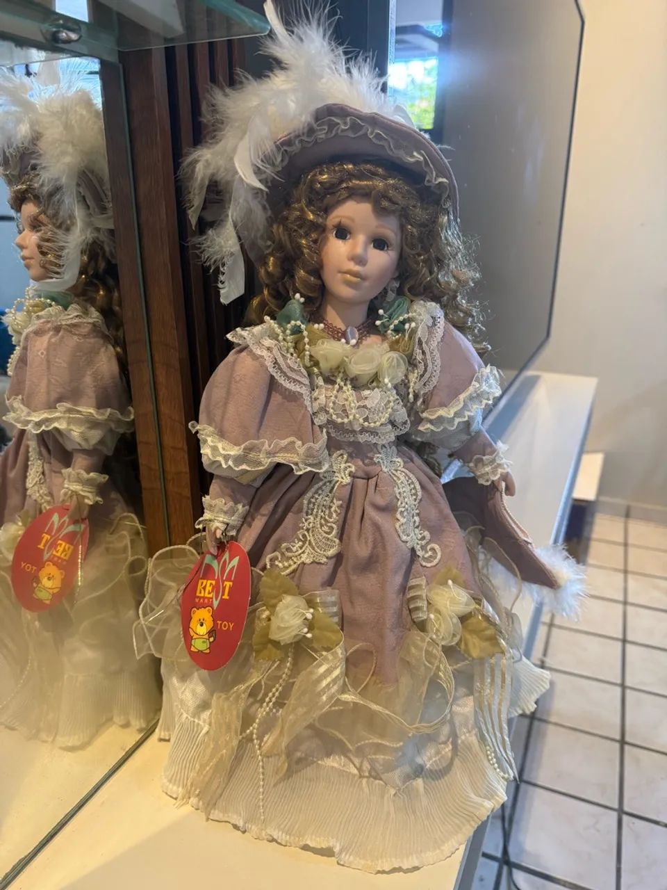 Boneca de porcelana um luxo! - Foto 2