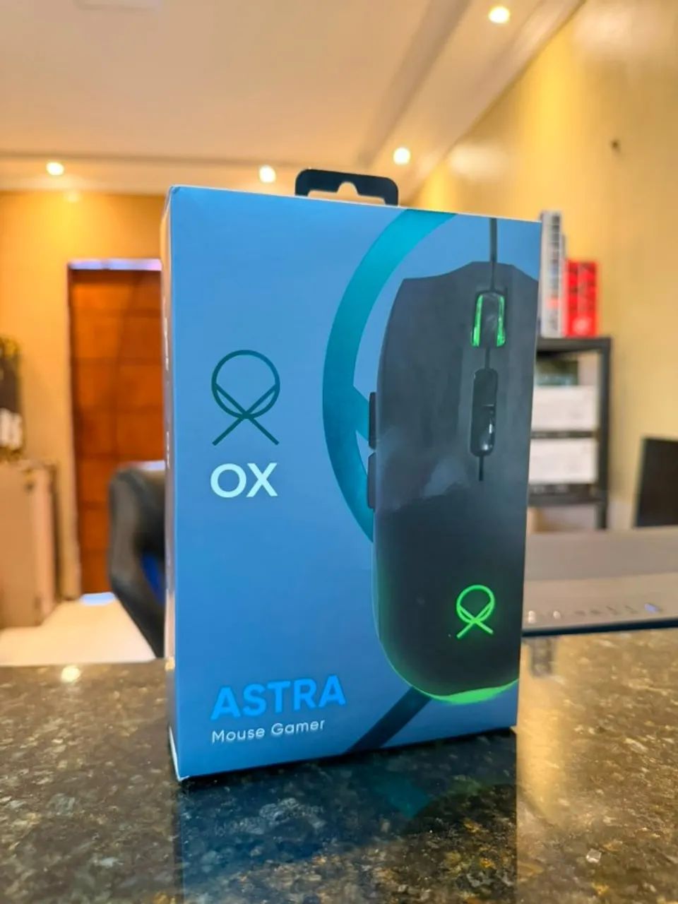 Mouse Gamer OX Astra RGB 7200 DPI