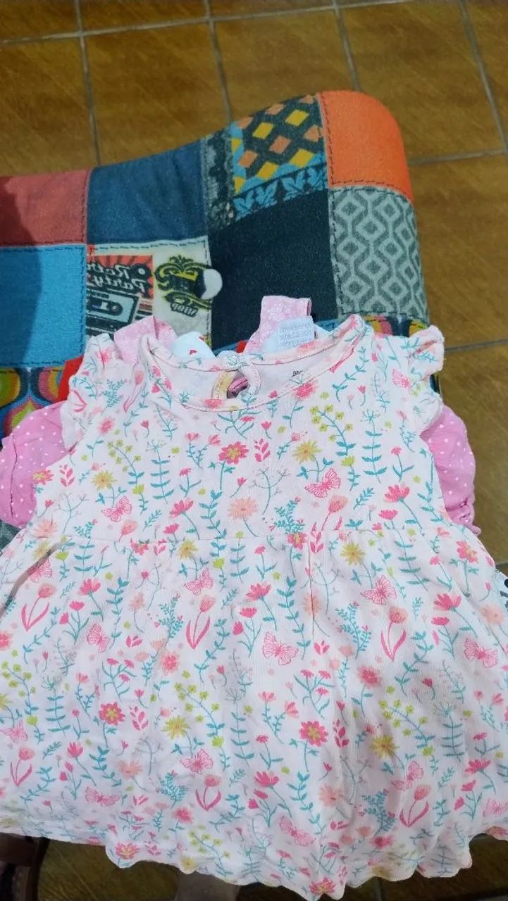 Roupas infantis meninas, enxoval completo  - Foto 5