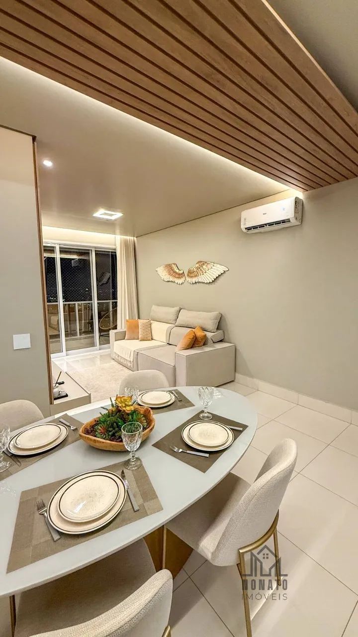 Lux Flamboyant - Apartamento 2 Quartos - MOBILIADO E DECORADO! - Foto 3